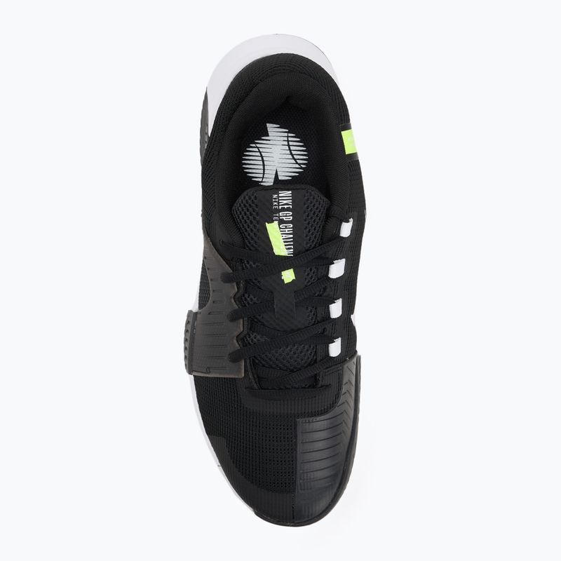 Férfi teniszcipő Nike Zoom GP Challenge 1 fekete / fehér / fekete 5