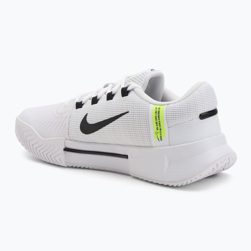 Férfi tenisz cipő Nike Zoom GP Challenge 1 fehér / fekete / fehér 3