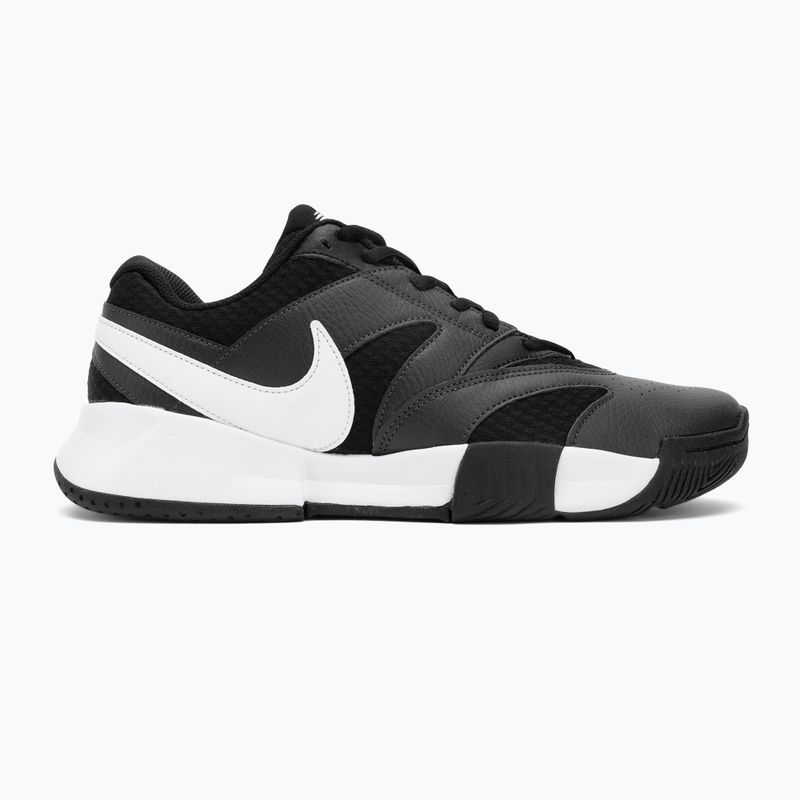 Férfi teniszcipő Nike Court Lite 4 fekete / fehér / antracit 2