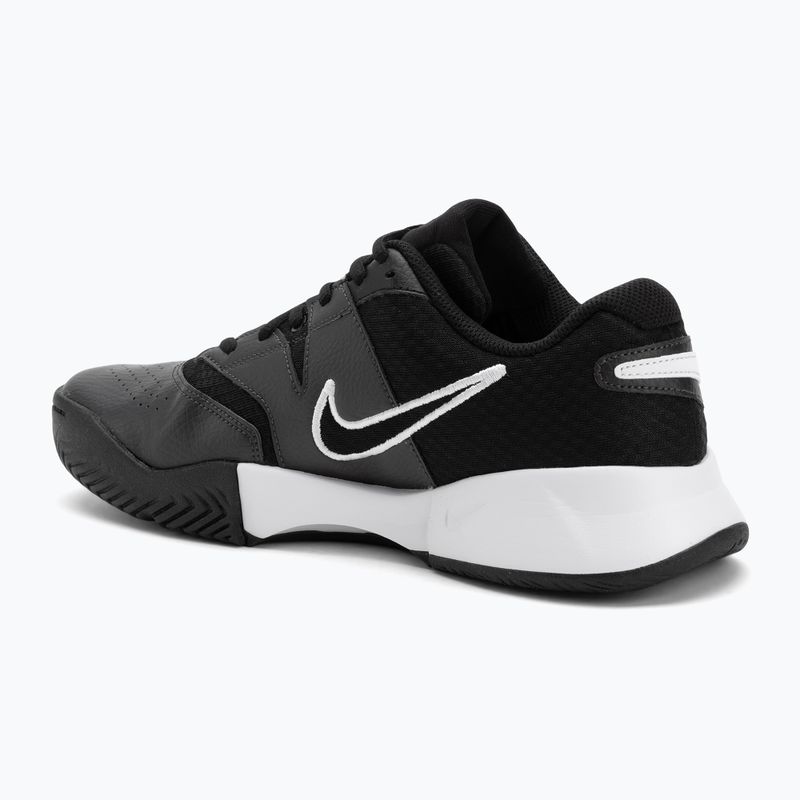 Férfi teniszcipő Nike Court Lite 4 fekete / fehér / antracit 3
