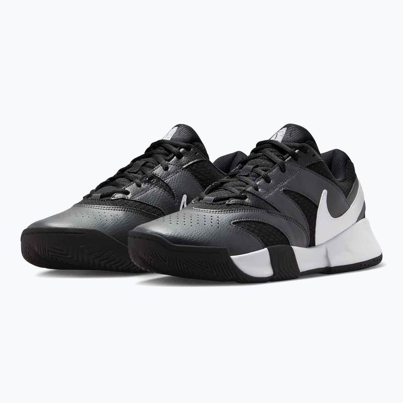 Férfi teniszcipő Nike Court Lite 4 fekete / fehér / antracit 10