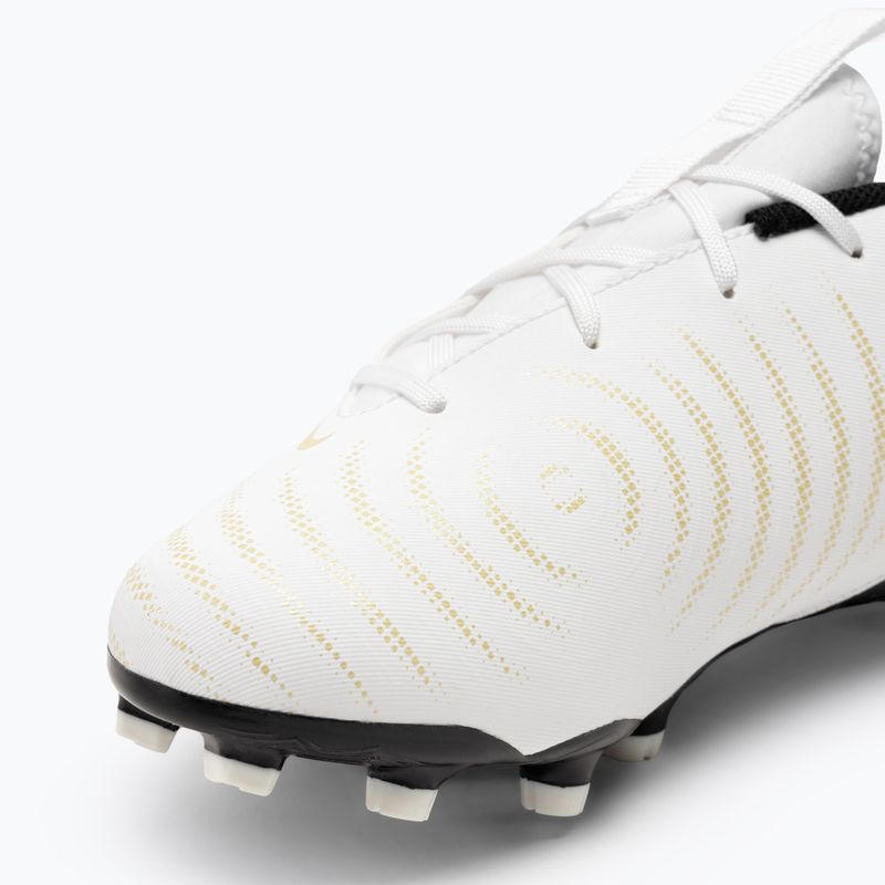 Nike Phantom GX II Academy FG/MG Junior fehér/metálarany érme/fekete gyermek focicipő 7