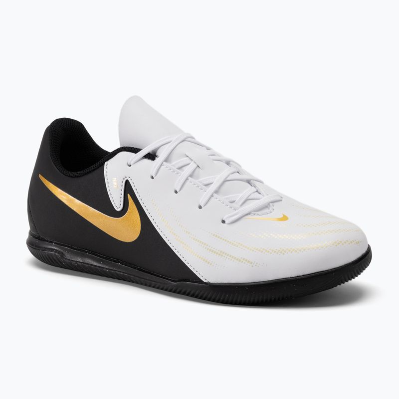 Nike Phantom GX II Club IC labdarúgócipő fehér/metál arany érme/fekete