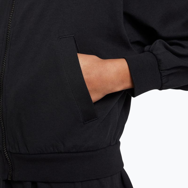 Gyerek kapucnis pulóver Nike Sportswear Full Zip Hoodie black/flat pewter 6