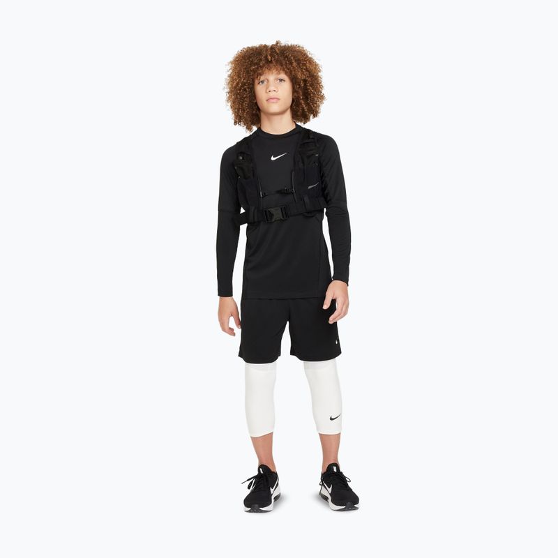 Gyermek hosszú ujjú Nike Pro Dri-Fit black/white 2
