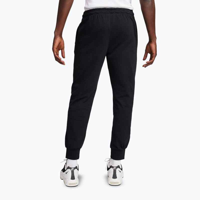 Férfi melegítőnadrág Nike Club Knit black/white 3