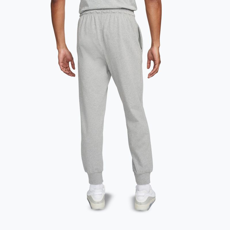 Férfi melegítőnadrág Nike Club Knit Jogger dark grey heather/white 3