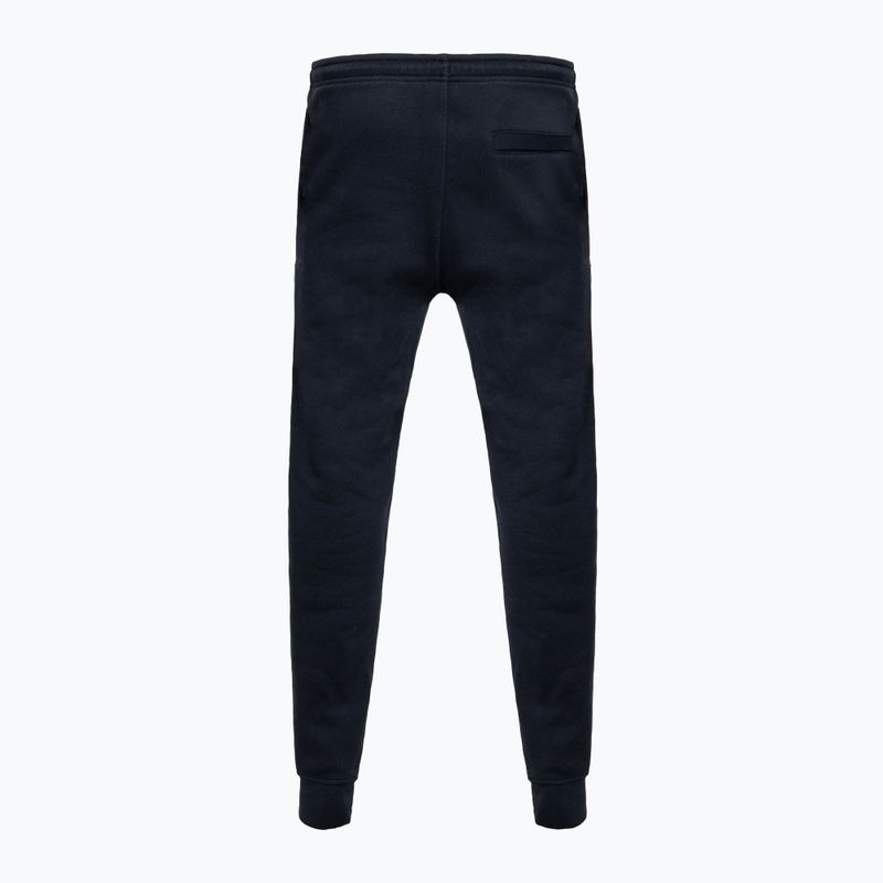 Férfi nadrág Nike Club Fleece Joggers black/black/safety orange 2