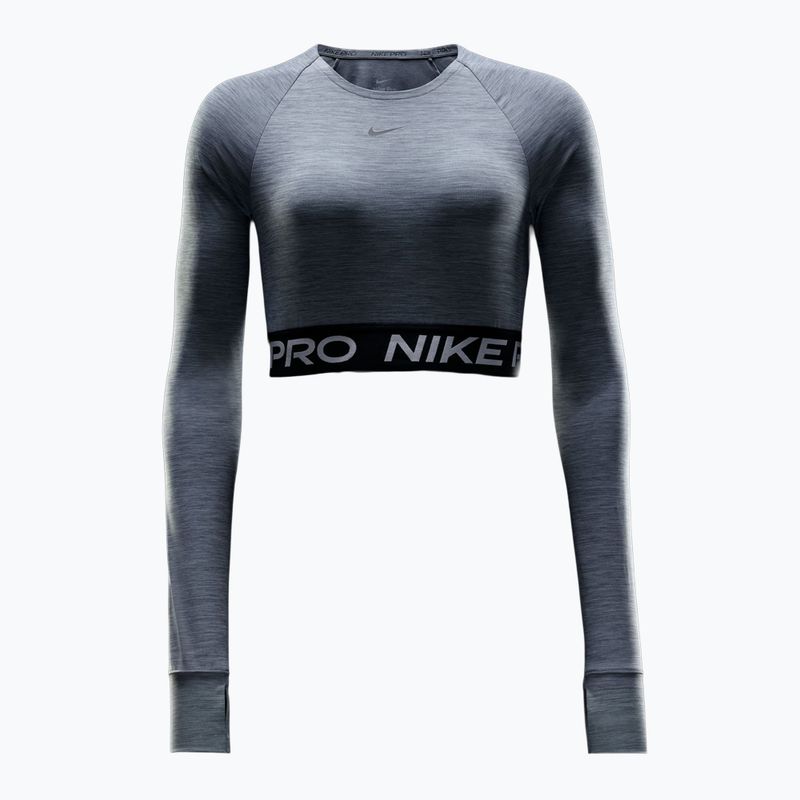 Női edzős hosszú ujjú top Nike Pro 365 Dri-Fit smoke grey/heather 7