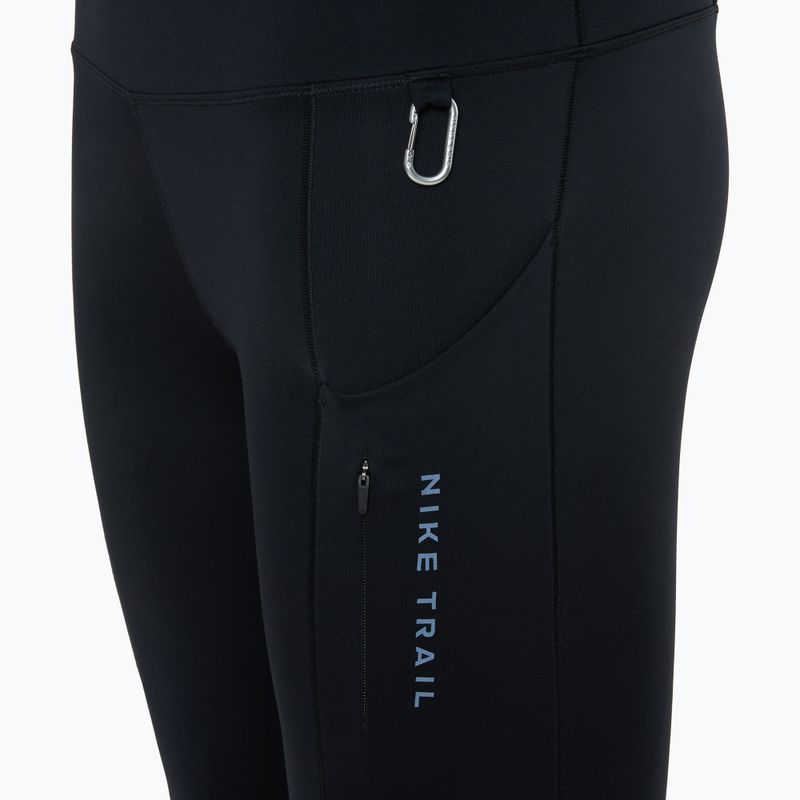 Női leggings Nike Trial Go High-Waisted 7/8 fekete/ sötét füstszürke/ sötét füstszürke 3