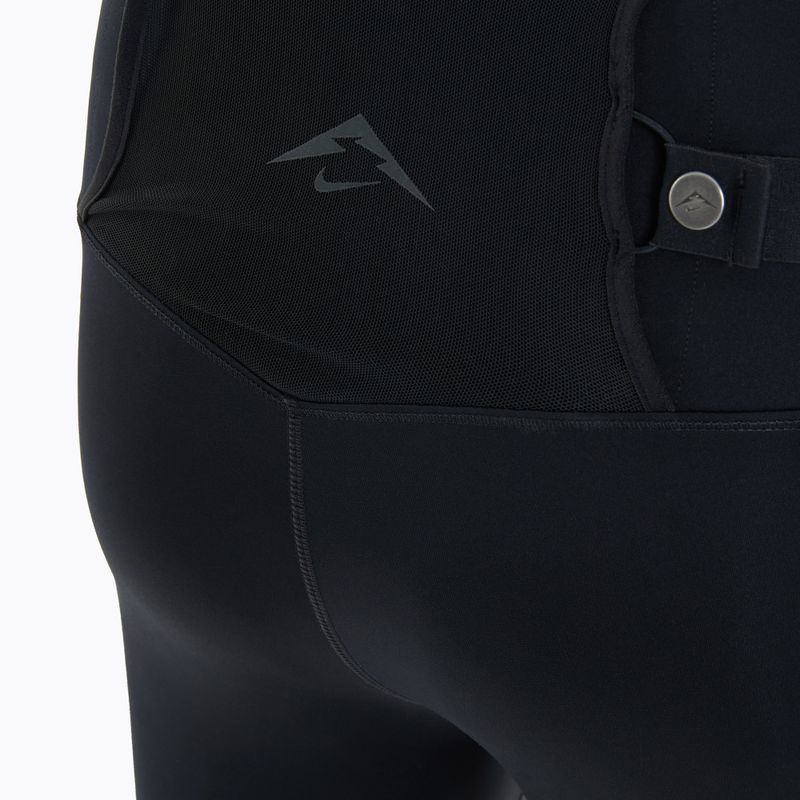 Női leggings Nike Trial Go High-Waisted 7/8 fekete/ sötét füstszürke/ sötét füstszürke 5