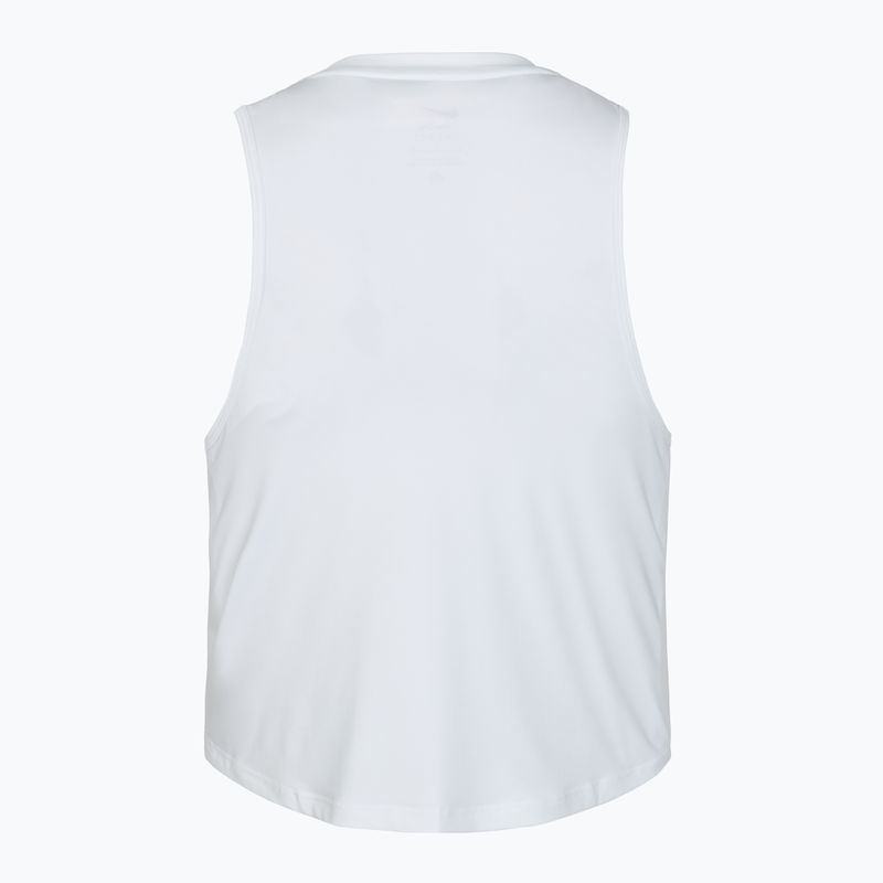 Női edzőpóló Nike One Classic Dri-Fit Cropped Tank fehér 7