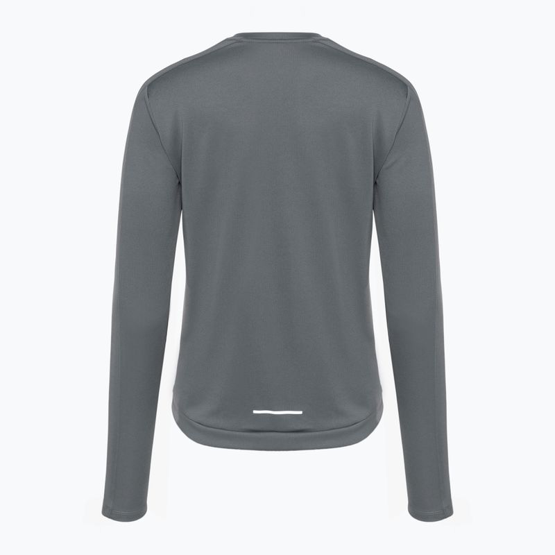 Női Nike Dri-Fit Crew-Neck hosszú ujjú futó füstszürke 2