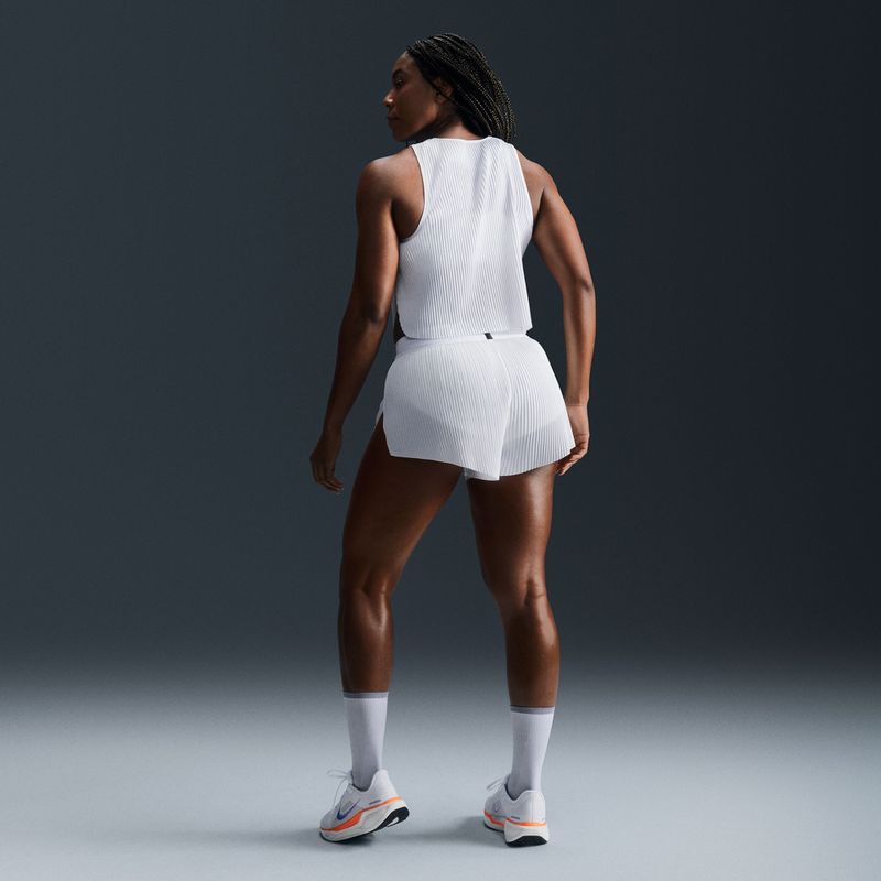 Női futóshort Nike AeroSwift Dri-Fit ADV Mid-Rise 3" white/black 3