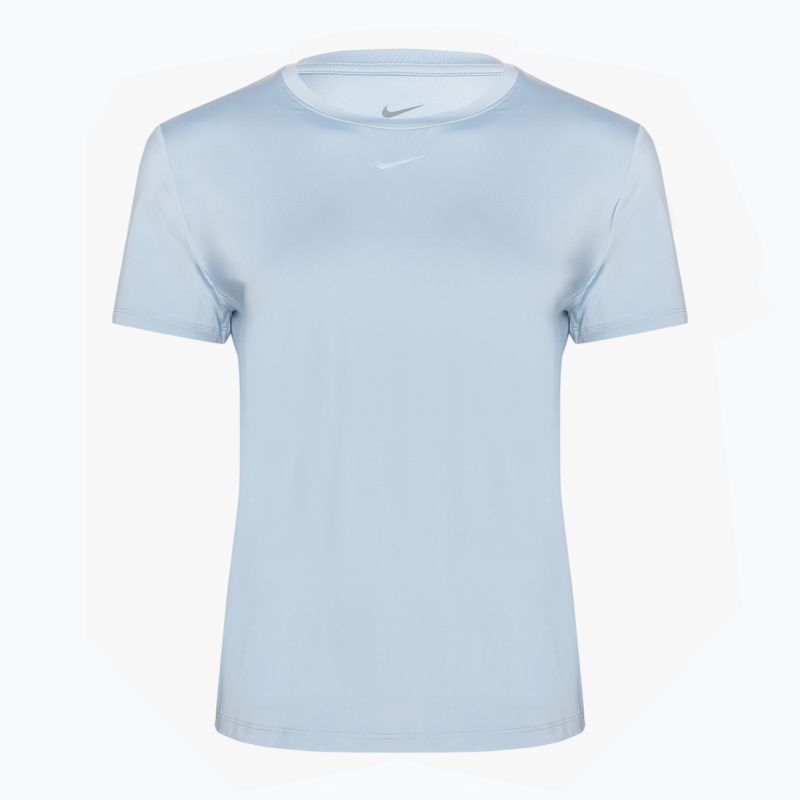 Női Nike One Classic Dri-Fit világos páncélkék/fekete futópóló