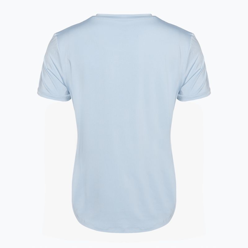 Női Nike One Classic Dri-Fit világos páncélkék/fekete futópóló 2