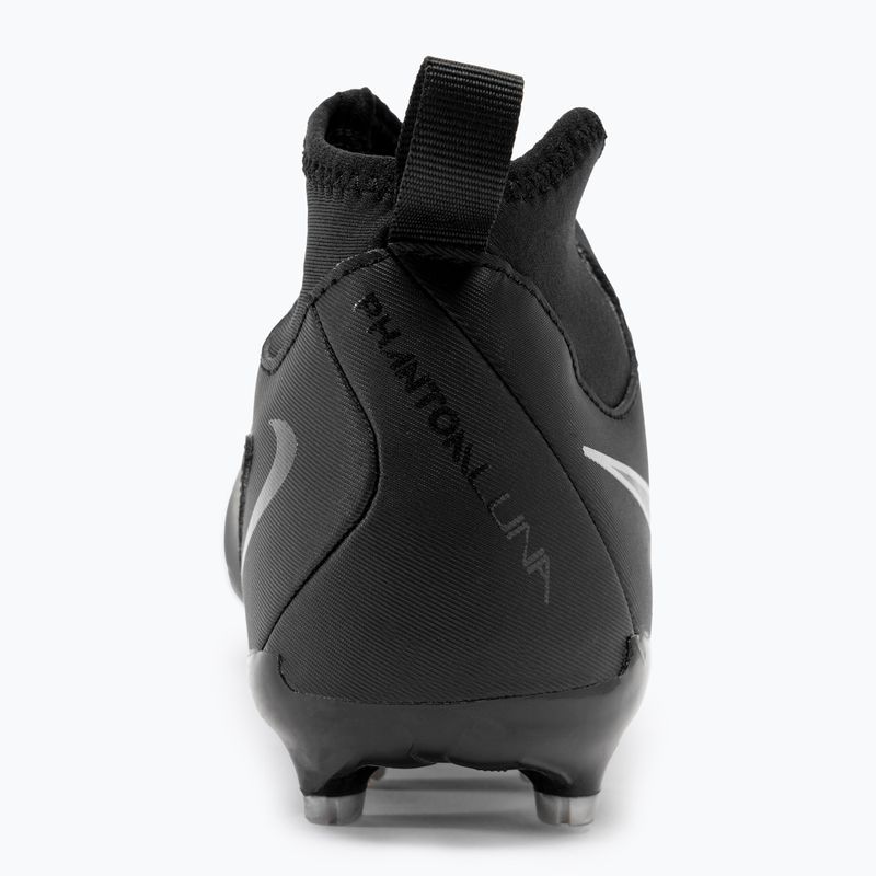 Nike Phantom Luna II Academy FG/MG Junior futballcipő fekete / fekete 6