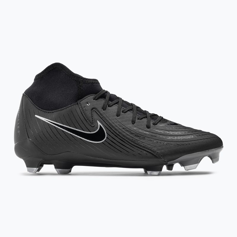 Nike Phantom Luna II Academy FG/MG futballcipő fekete / fekete 2