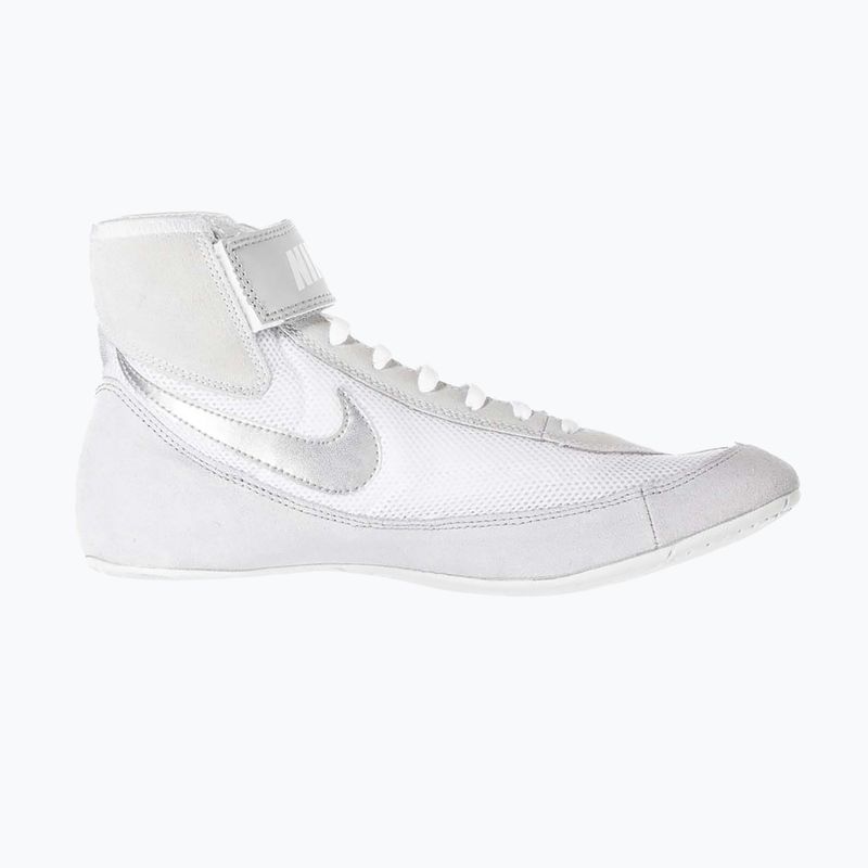 Nike Speedsweep VII gyermek birkózócipő fehér/metál ezüst 8