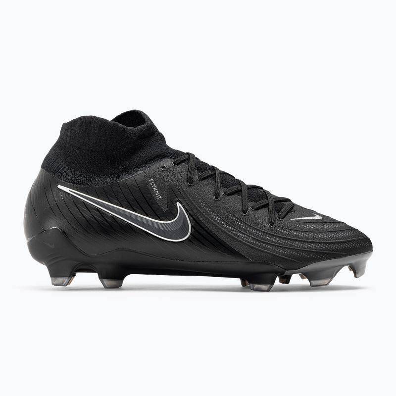 Nike Phantom Luna II Pro FG futballcipő fekete/fekete 2