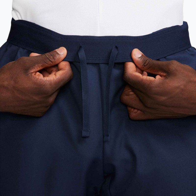Férfi Nike Court Dri-Fit Victory 9" obszidián / fehér tenisznadrág 6