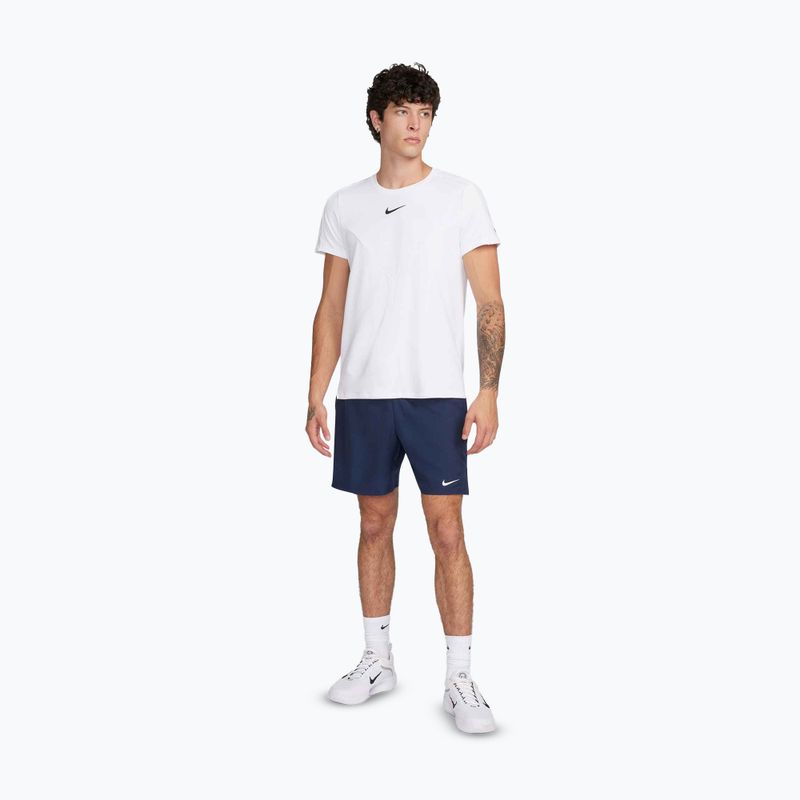 Férfi tenisz rövidnadrág Nike Court Dri-Fit Victory 7" obsidian/white 2