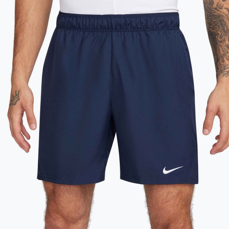 Férfi tenisz rövidnadrág Nike Court Dri-Fit Victory 7" obsidian/white 4