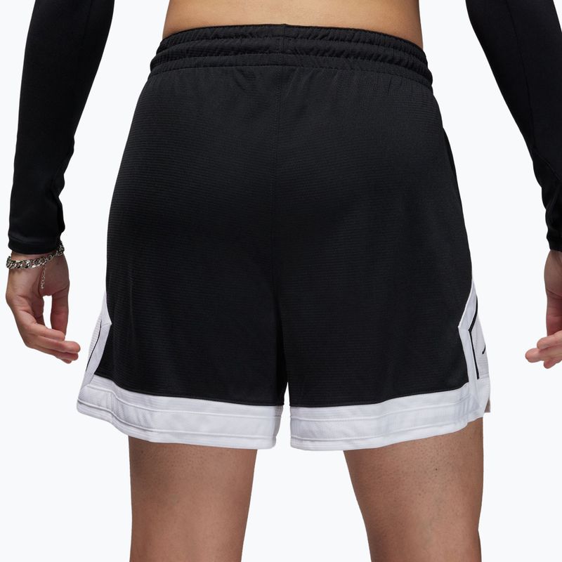 Női kosárlabda rövidnadrág Jordan Sport Diamond 4" black/white/white/black 3