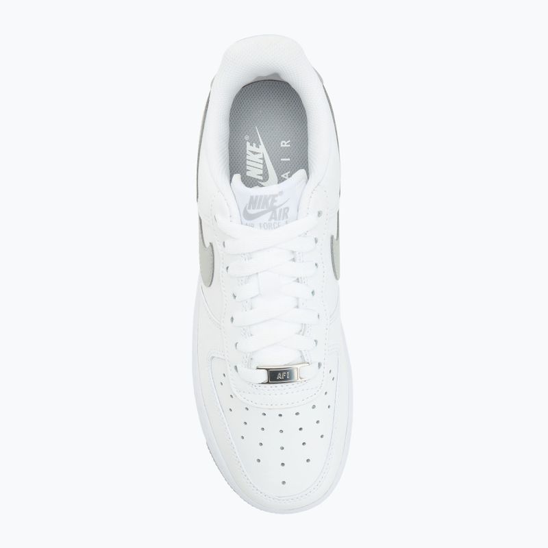 Nike Air Force 1 '07 férfi cipő white/white/light smoke grey 5