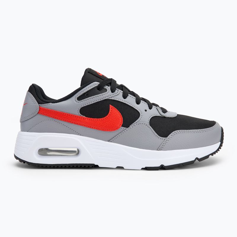 Férfi Nike Air Max SC fekete/cement szürke/picante piros cipő 2