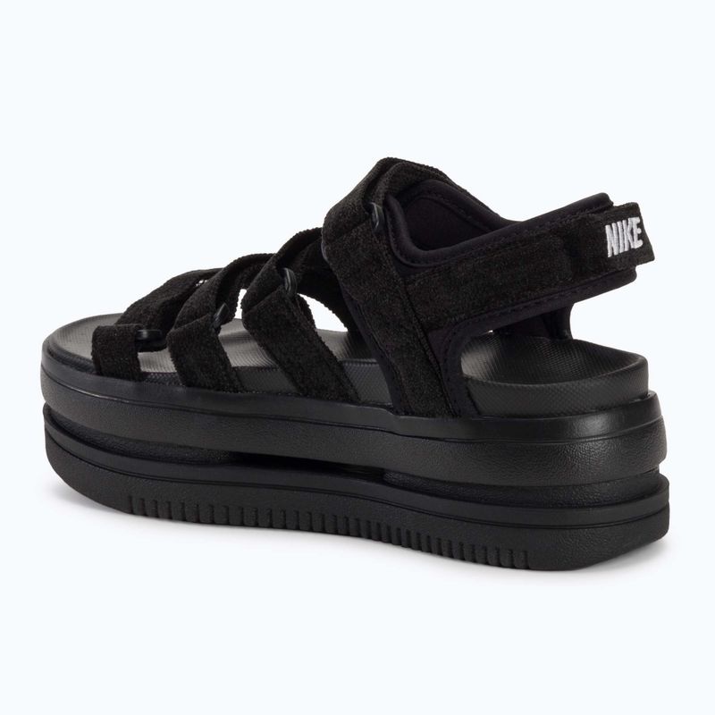 Nike Icon Classic SE fekete/fehér női szandálok 3