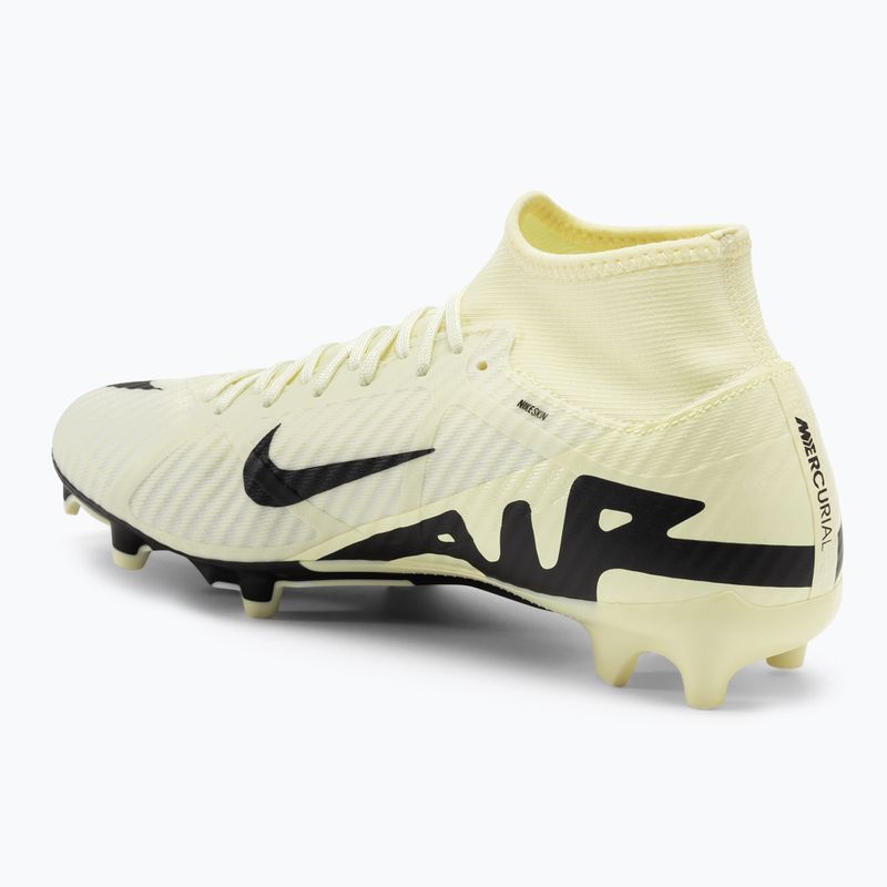 Futballcipő Nike Zoom Mercurial Superfly 9 Academy FG/MG citromsárga / fekete 3