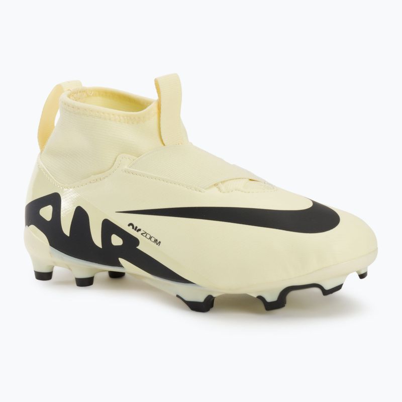 Gyermek futballcipő Nike Zoom Mercurial Superfly 9 Academy FG/MG citromsárga/fekete