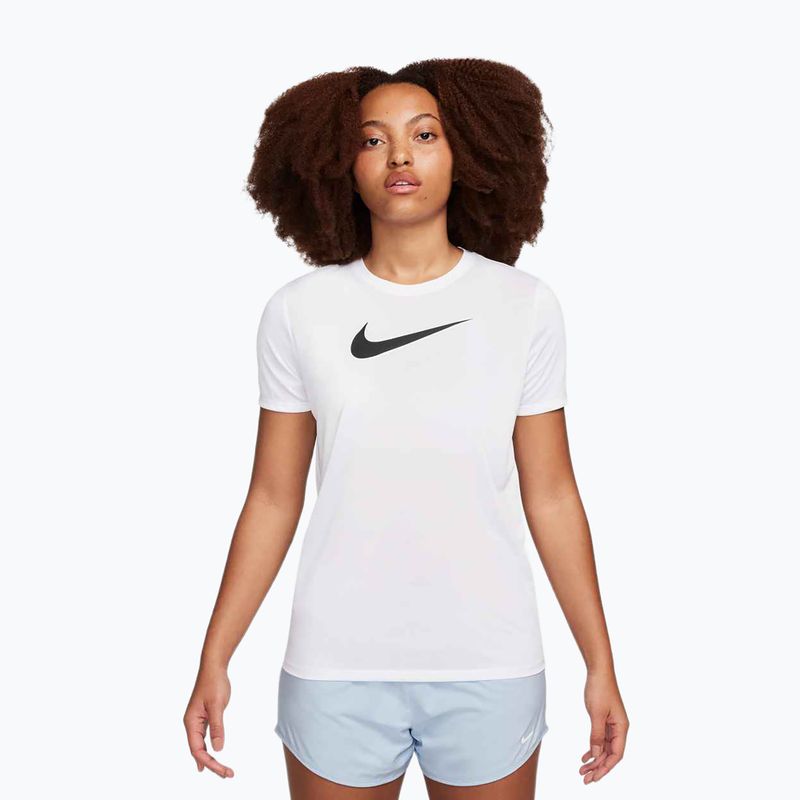 Nike Dri-Fit fehér/fekete női edzőpóló