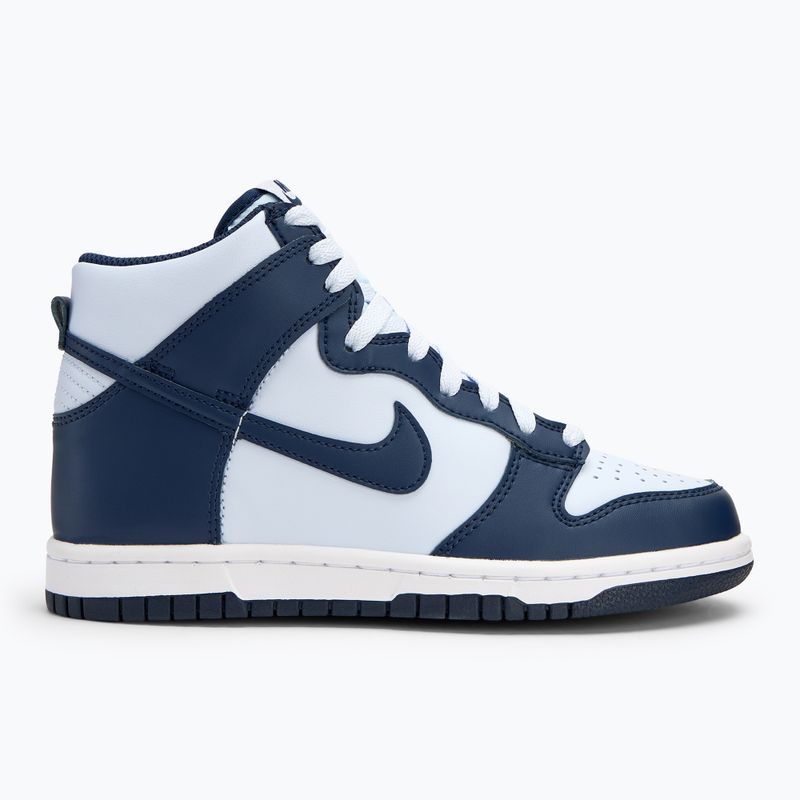 Nike Dunk High futballcipő szürke/fehér/éjszakai tengerészgyalogság 2