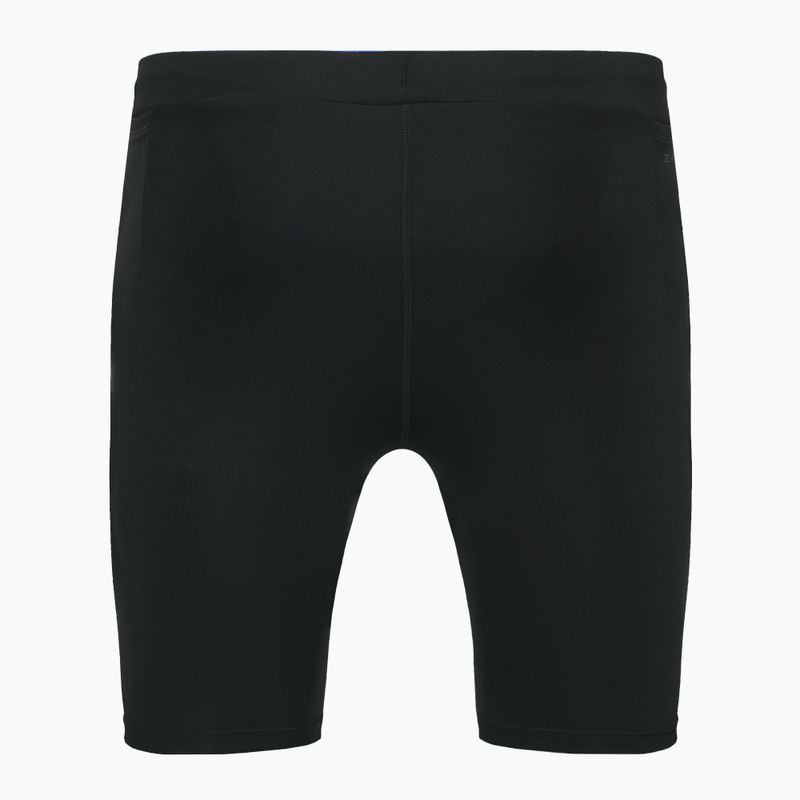 Férfi Nike Fast Dri-Fit Brief bélelt 1/2 Tight futónadrág fekete/fekete 2