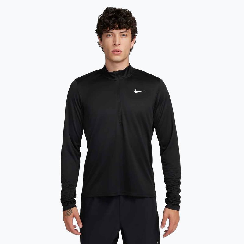 Férfi Nike Pacer Dri-Fit 1/2 Zip futó melegítőfelső fekete