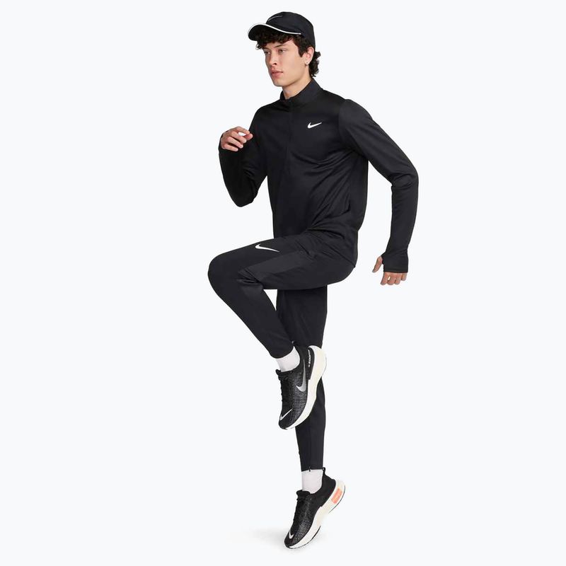 Férfi Nike Pacer Dri-Fit 1/2 Zip futó melegítőfelső fekete 2