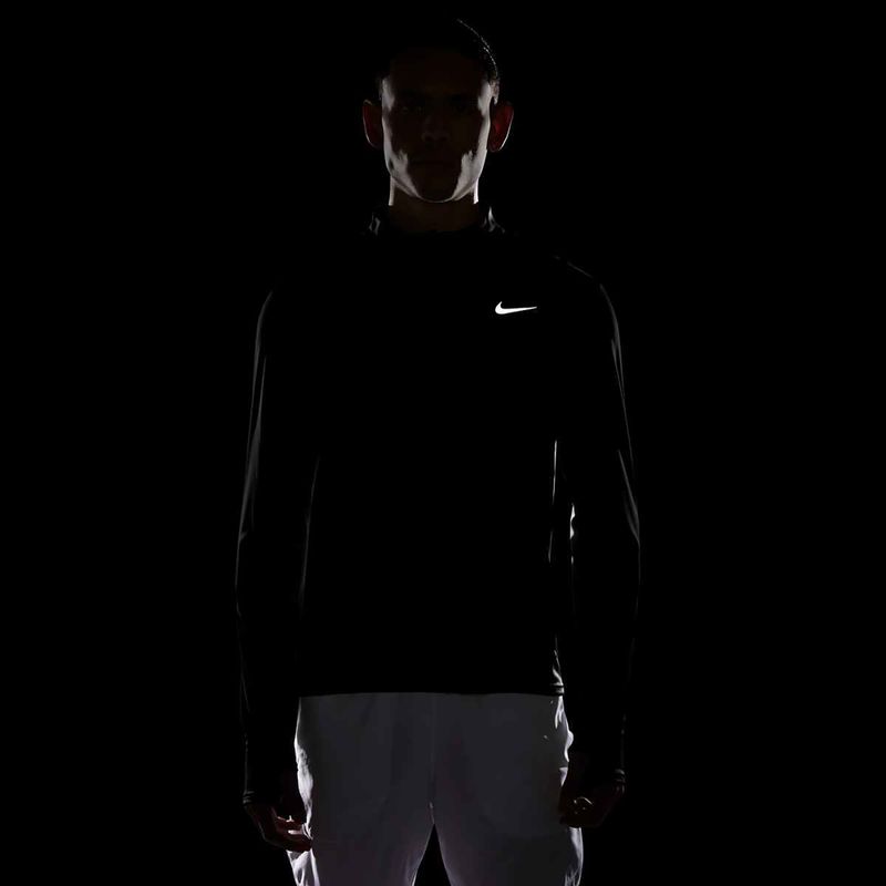 Férfi Nike Pacer Dri-Fit 1/2 Zip futó melegítőfelső fekete 6