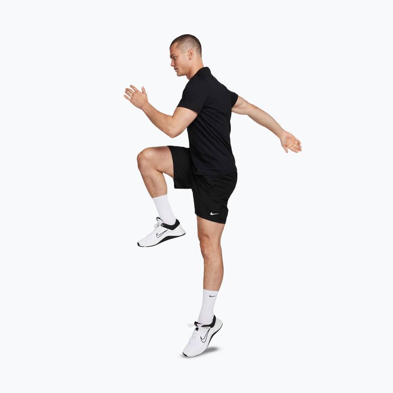 Férfi futóshort Nike Form Dri-Fit Unlined 9" black/white 2
