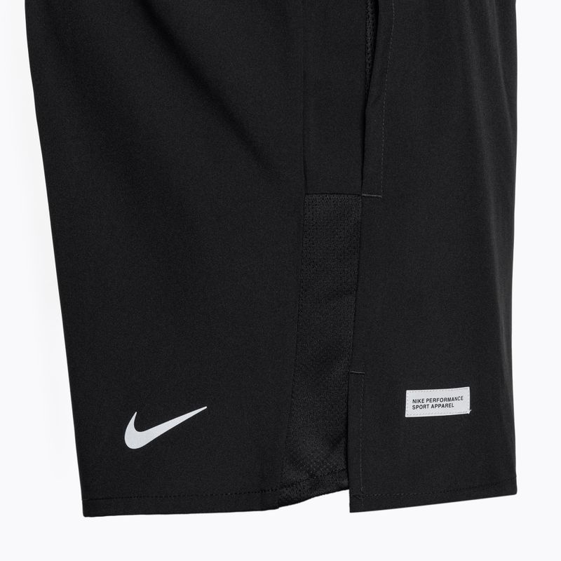 Férfi Nike Challenger Flash Dri-Fit 5" rövidnadrág rövidnadrág fekete/fekete/fekete 3
