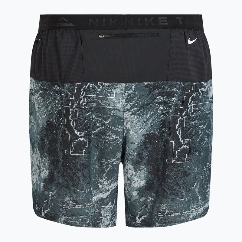 Férfi Nike Stride Dri-Fit 17" rövidnadrágos futónadrág antracit/fekete/summit fehér 2