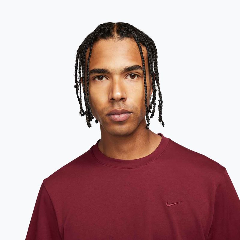 Férfi edzőpóló Nike Dri-Fit Primary dark team red/dark team red 4