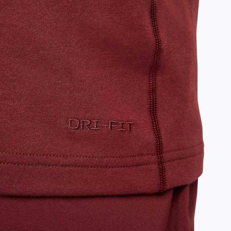 Férfi hosszú ujjú póló Nike Primary Dri-Fit Versatile dark team red/dark team red 6
