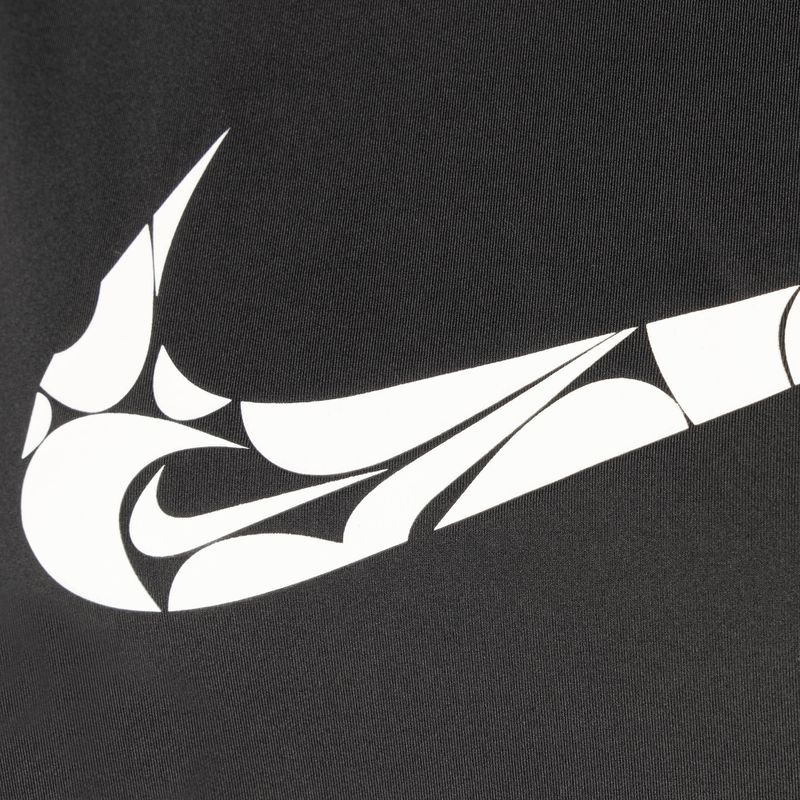 Női Nike One Swoosh fekete/fehér póló 3