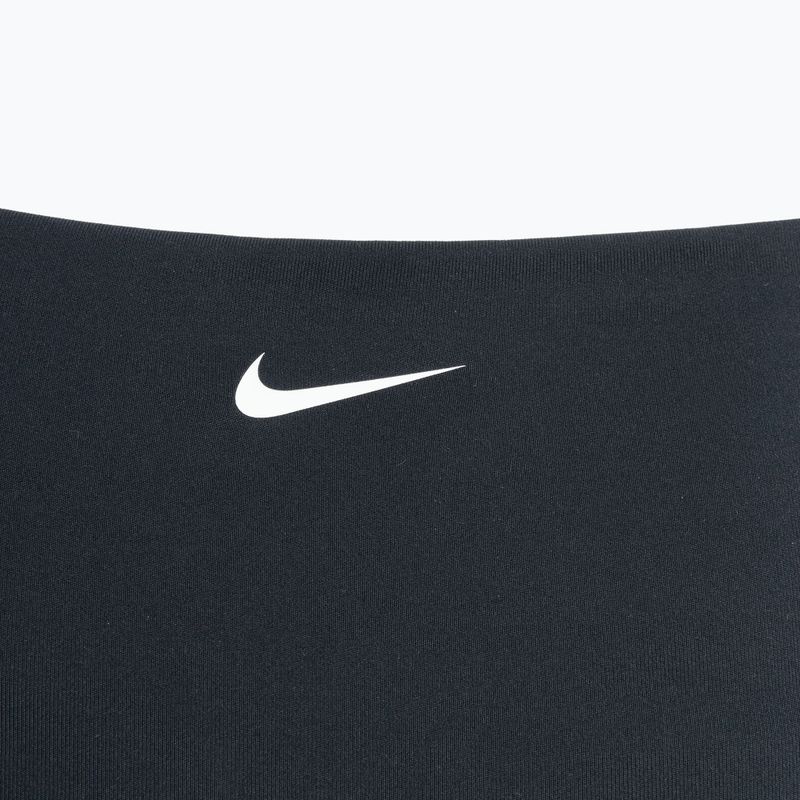 Női Nike One magas derekú biciklis rövidnadrág fekete/vitorla 4