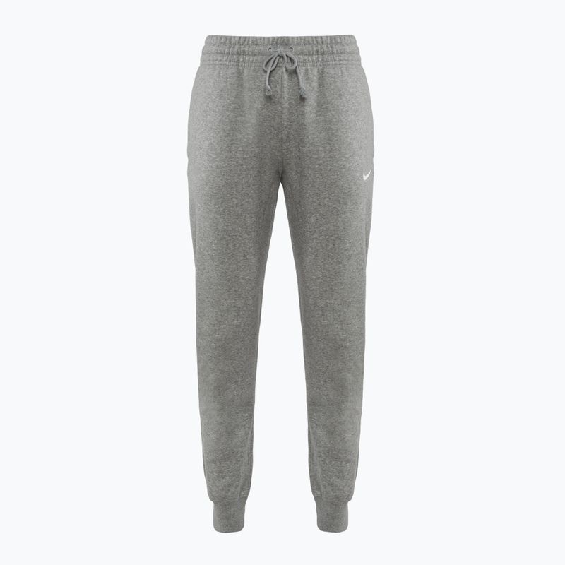 Női nadrág Nike Sportswear Phoenix Fleece Mid-Rise dark grey heather/sail