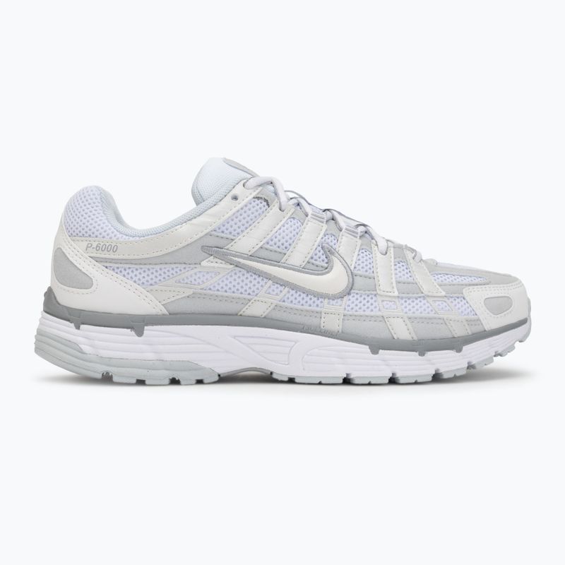 Nike P-6000 női cipő metallic summit white/pure platinum/white 2