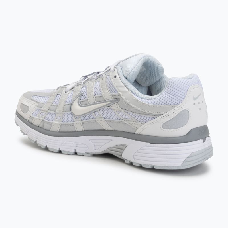 Nike P-6000 női cipő metallic summit white/pure platinum/white 3