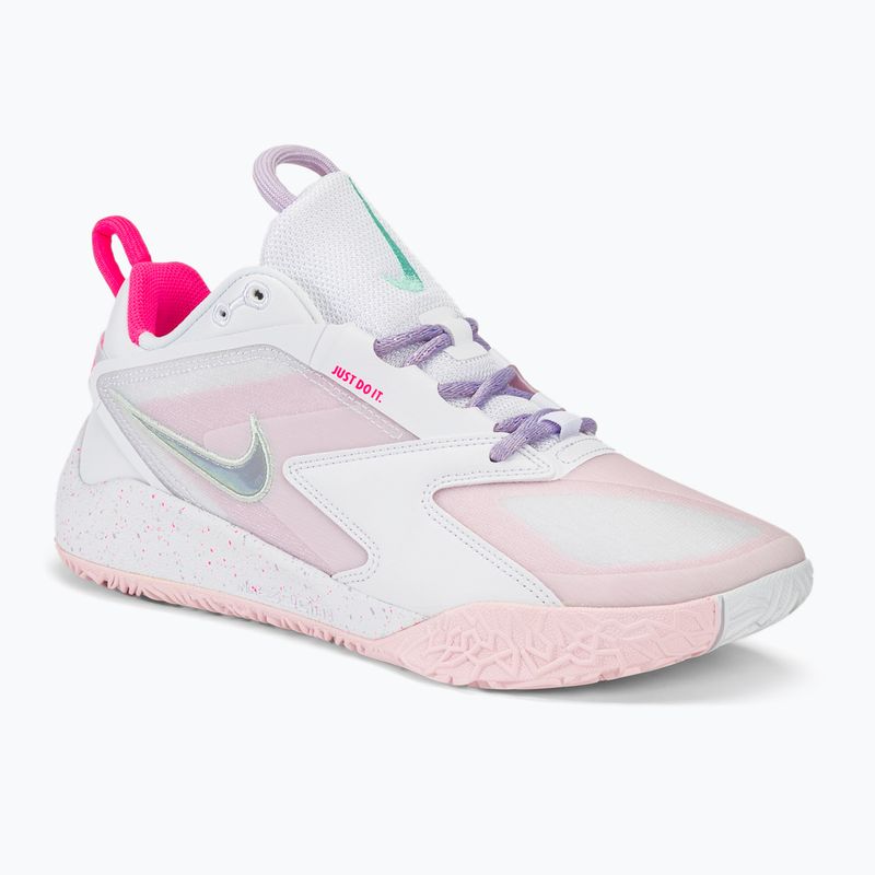 Nike Zoom Hyperace 3 SE röplabdacipő fehér/hyper pink/menta hab/lila köd/rózsaszín hab